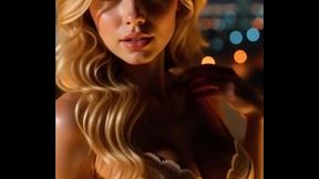 AI generated - Sexy on the rooftops of New York