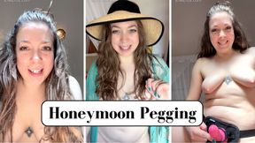 Honeymoon Pegging - Elle Eros