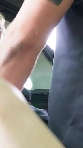 Stranded Car Breakdown - Hot Mechanic Fucks Me Hard Roadside!