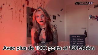 Rencontre et baise avec un abonné pour Halloween je vais me faire défoncer