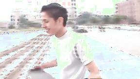 ”Charming latina skater twink Juan Carlos enjoys wanking his prick”