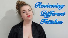 Reviewing Different Fetishes