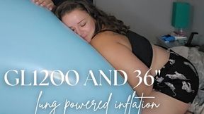 From Blues to Brews - NON POP! Blowing by mouth a GL1200 and a 36" Cattex.