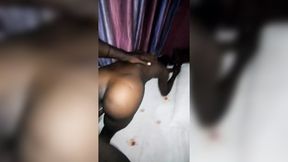 Caught Her Naked: Grandma moans as BBC stretches her pussy in her room