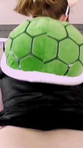 Fucking Bowsette in Her Castle - POV Sex