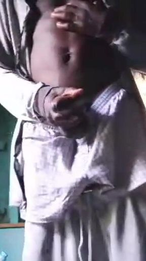 Wanking off Till Cum My Big Black Dick