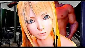 Marie Rose Tempts Her Sensei in Sultry Moonlit Encounter