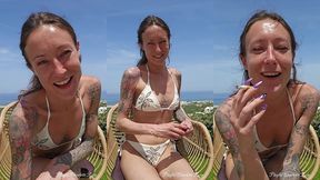 come smoke with me on holiday!