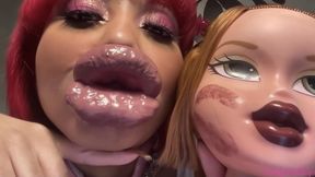 RubyDollLipz's Larger Lips+Doll Head Kisses #27