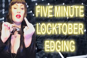 FIVE-MINUTE LOCKTOBER EDGING