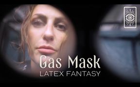 Gas Mask Latex Fantasy - Intense Femdom POV JOI