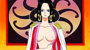 Boa Hancock Tempts Fate with Sultry Moves in Steamy One Piece Encounter