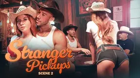 WICKED - Horny Country Babe Stella Luxx Bangs Hot Stranger in Saloon