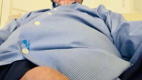 step-father once again stroking his PENIS