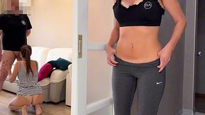 Horny milf lured her teen's bf and seduced him there POV