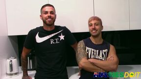 Tattooed Kandy And Elijah Fucked Hard After Sloppy BJ