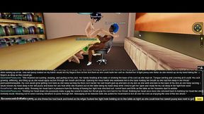 Rose Engages in Steamy 3D Anime DP Threesome Adventure