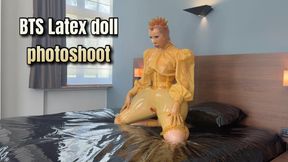 BTS Latex doll photoshoot