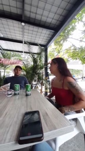 My hot friend uses a vibrator in public