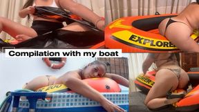 Compilation with my boat