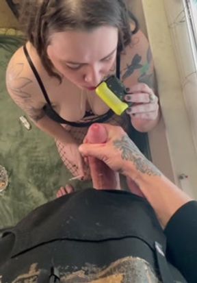 POV Smoking &amp; Sucking Dick - Full Video on OF