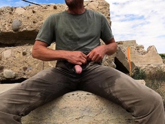 Pissing my tan work pants again