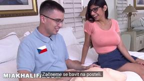 Sultry Arab Star Teaches Virgin the Art of Lesbian Lovemaking