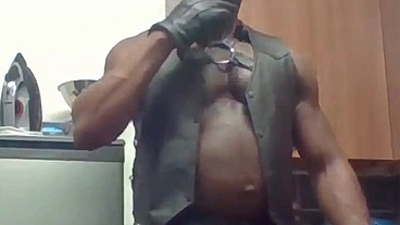 Leather Cigar NipplePlay & Cum Scenes