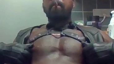 Leather Cigar NipplePlay & Cum Scenes