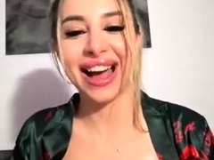 Big boobs milf masturbates with her dildo