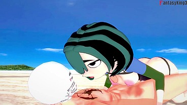 Gwen fucking on the beach - FULL - Total Drama - Thanks