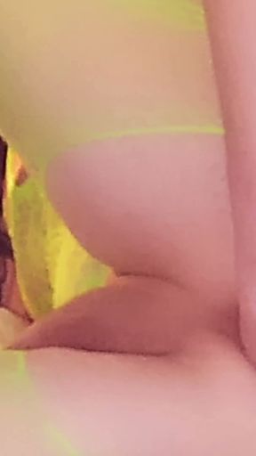 Neon Green Crossdressing Anal Seduction   Clip 3