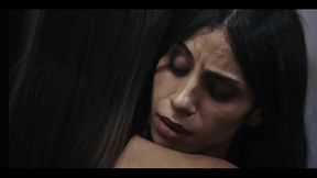 Lesbian Interracial Vampire Sex - Black Girl Mesmerize and Dominates Big Fake Tits Latina Slave