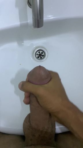 Office Toilet Sink Jerking