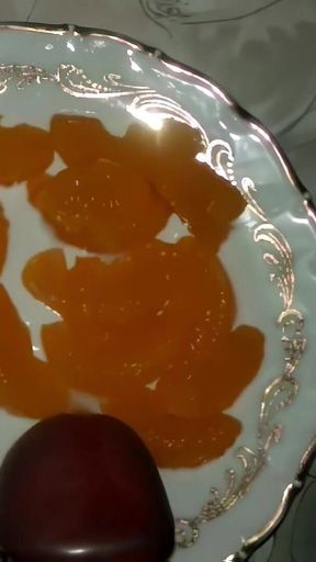 Cum on Juicy Orange