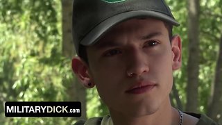Jake lotti gives private loick gauthier a severe thrashing