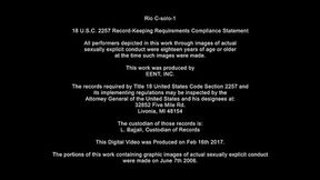 Rio Solo Masturbation