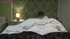 Young wife shares unusual gift with hubby in family session