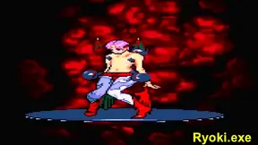 Anime Teen Queen Fights Kuromaru in Steamy XXX Battle Royale Showdown