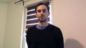 Two guys grabbing cocks and spilling cum too