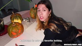 After Such Fucking You Will Definitely Love Halloween!! Try to Watch to the End and Not Cum!