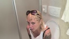 Follow the girl in the toilet