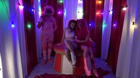 naughty anal pink cock crazed clowns meet ghetto ballerina