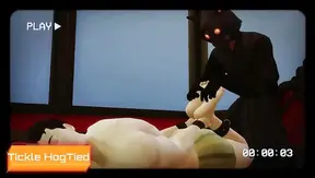 Dominant 3D Bondage Tease: Sizzling Male Ticklish Torment – NaughtyLads 18+