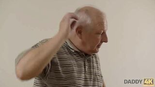 DADDY4K. Babe von leichter Tugend hat erregenden Sex mit Stiefvater ihres Freundes