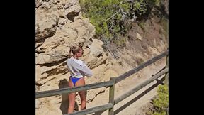 Ma Randonn&eacute_e Exhib tu va ador&eacute_ me voir marcher nue au bord des falaises de la ...