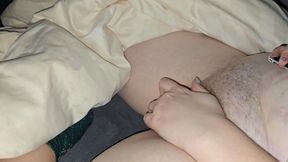 Horny Couple's Mutual Masturbation Ends with Big Cum All Over Wife's Body