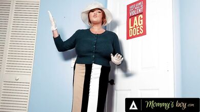 MOMMY'S BOY - POV Your Conservative Christian Redhead Stepmom Gets Lustful At The Sight Of Your Dick