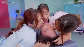 Japanese Nurse Milf - Seductive Blowjob Action In Lace Panties Heels