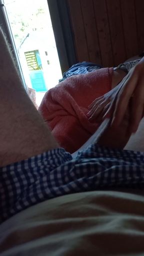 Couch Handjob Tease POV - Cock Out of Boxers &amp; Intense Cumshot